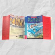 Harry Potter and the Chamber of Secrets UK unrestored proof dust jacket, rare collectible, Bloomsbury