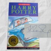 Harry Potter and the Chamber of Secrets UK First Printing Paperback Signed by J.K. Rowling 1999