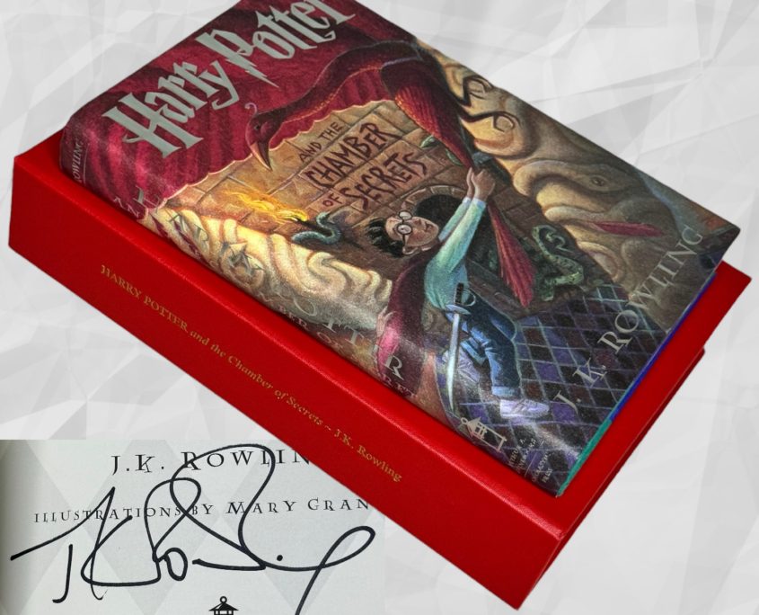 Harry Potter and the Chamber of Secrets, First US Edition, First Printing, Signed by J.K. Rowling
