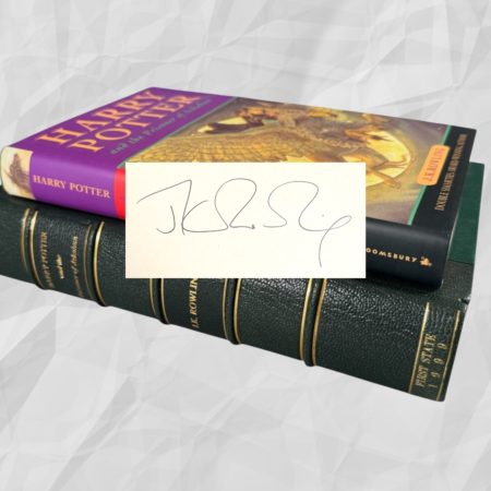 Harry Potter and The Prisoner of Azkaban, First UK Edition, First Printing, First State, Hardback, Bloomsbury Bookplate Signed by J.K. Rowling 1999, Pristine