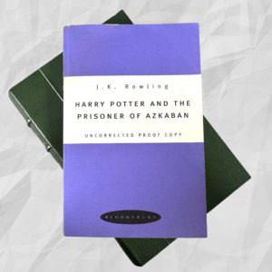 Harry Potter and the Prisoner of Azkaban UK uncorrected purple proof, rare collectible, Bloomsbury 1999