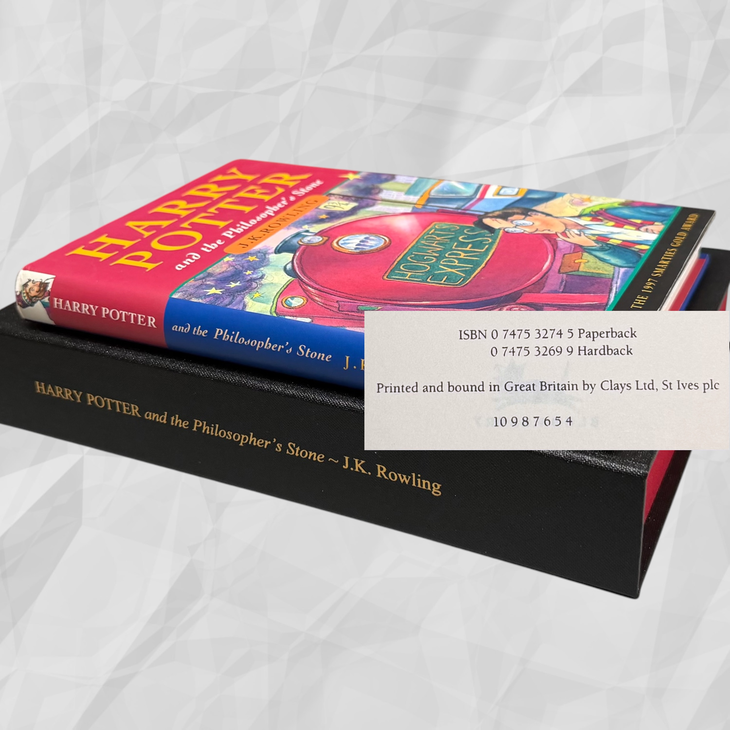 Harry Potter & the Philosopher's Stone First UK Edition 4th