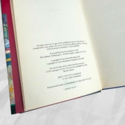 Harry Potter and the Philosopher's Stone: Copyright Page