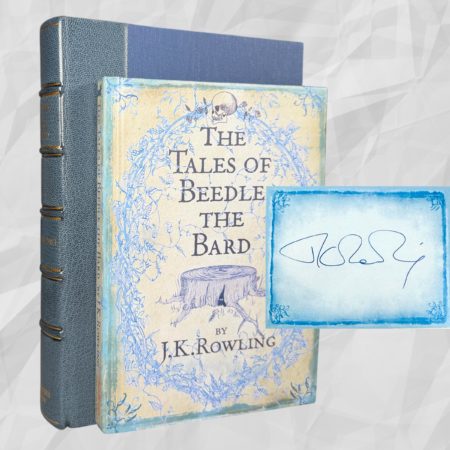 The Tales of Beedle the Bard, First UK Edition, First Printing, 2008 Hardcover, Bookplate Signed by J.K. Rowling
