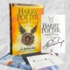 Harry Potter and the Cursed Child, First UK Edition, First Printing, Hardcover 2016, Signed by J.K. Rowling
