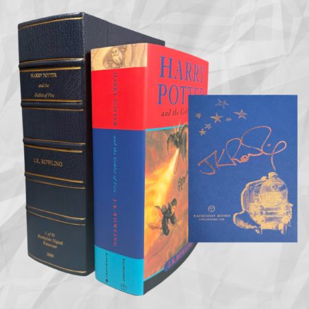 Harry Potter and the Goblet of Fire, First Canadian Edition, 6th Printing, Raincoast 2000, Hardcover, Bookplate Signed by J.K. Rowling