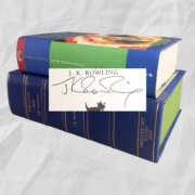 Harry Potter and the Half Blood Prince, First UK Edition, First Printing, Hardcover, Bloomsbury 2005, Signed by J.K. Rowling, Fine Condition