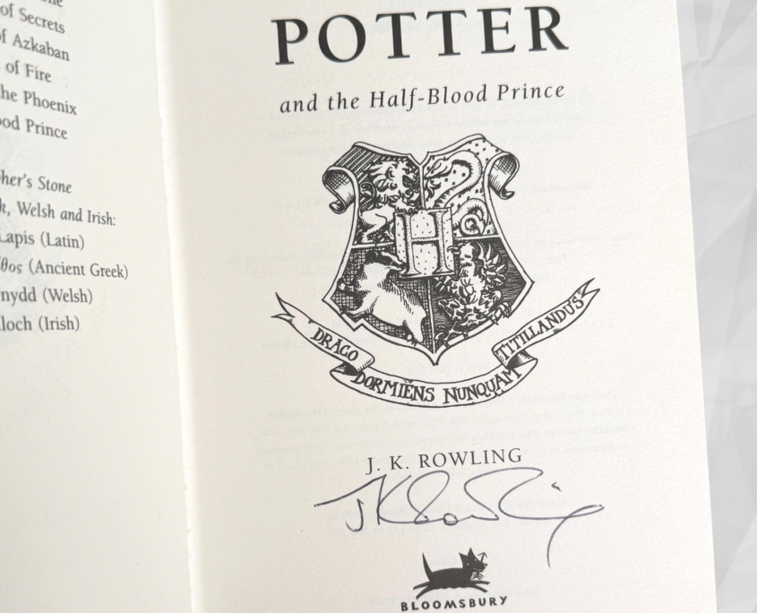 Harry Potter and the Half Blood Prince: Signature