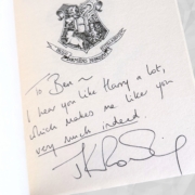 Harry Potter and the Philosopher's Stone & Chamber of Secrets: Philosophers Stone signature and inscription