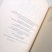 Harry Potter and the Philosopher's Stone & Chamber of Secrets: Philosophers Stone copyright page